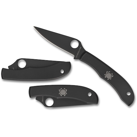 Spyderco 2023 Spyderco Reveal 6 Honeybee Black Blade Plain Edge SPY-C137BKP